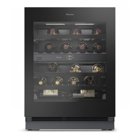 MIELE KWTUS 7096 E Μαύρο Εντοιχιζόμενος Συντηρητής Κρασιών